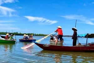 Selva de Cocos & Barco Cesto & Ciudad de Hoi An & Suelta la Linterna