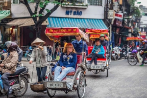 Passeio de bicicleta pelo bairro antigo de Hanói e pelo Egg Coffee