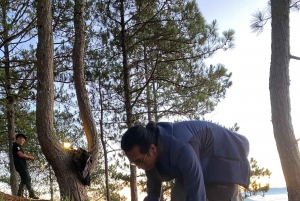 ダラット：サンライズハイキング、朝食付き・送迎付き