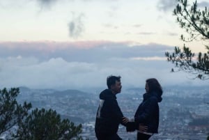 ダラット：サンライズハイキング、朝食付き・送迎付き