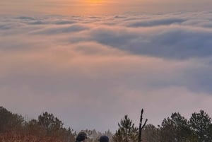 Dalat: Wędrówka o wschodzie słońca nad Doliną Mgieł i śniadanie