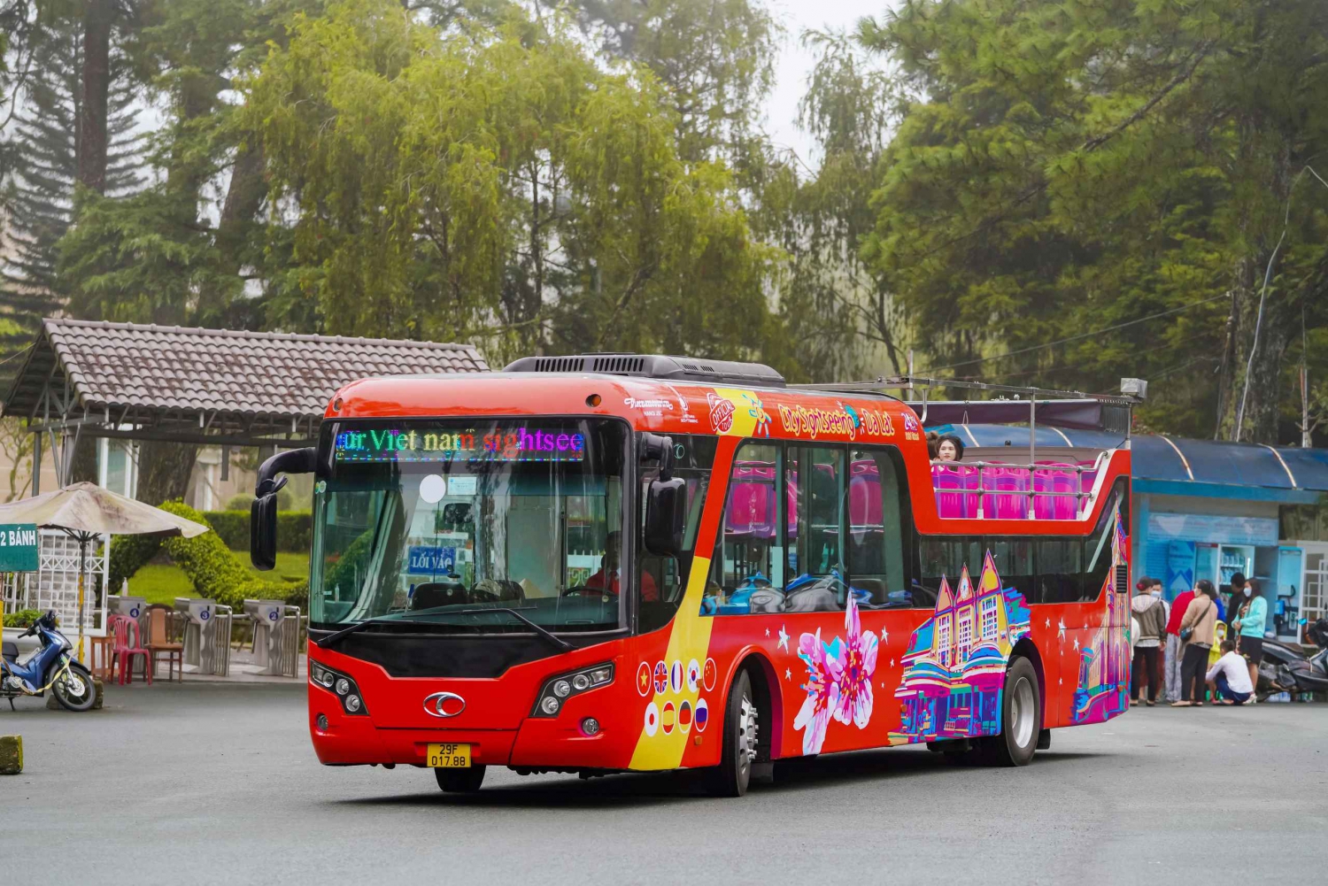 Da Lat: Tour en autobús turístico con paradas libres