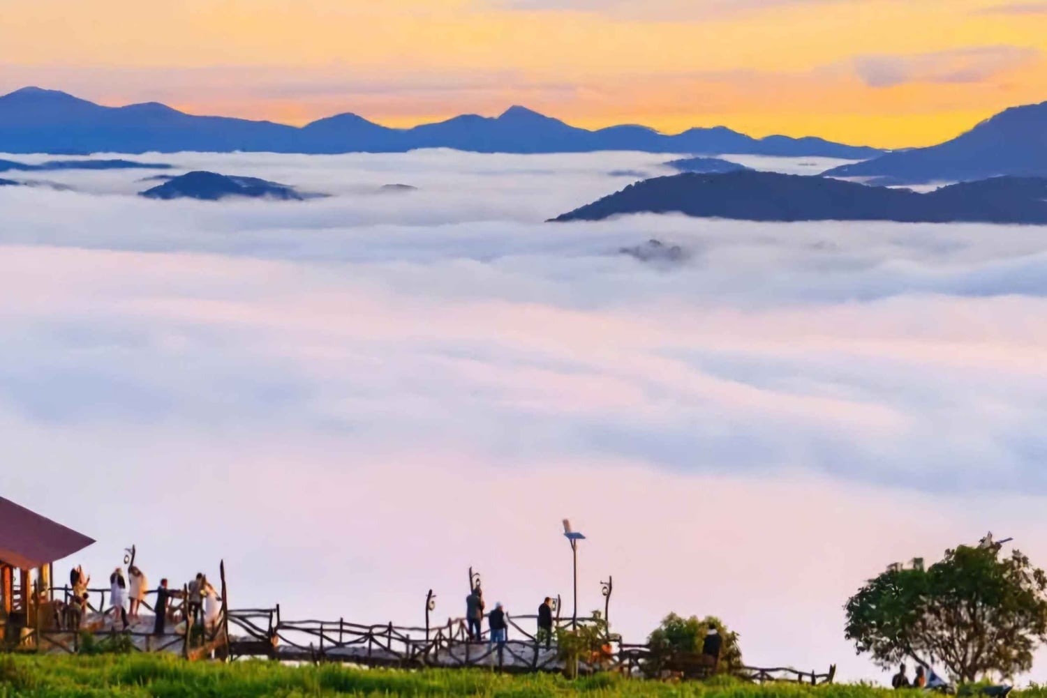 Da Lat: Wolkenjagd und Natur-Tour am Vormittag