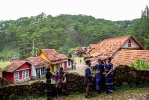 Da Lat: Cu Lan Village med jordgubbar och blomsterträdgårdsbesök
