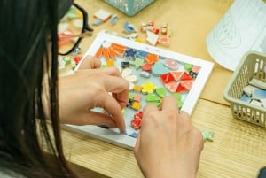 Da Lat : atelier de mosaïque avec un artiste local