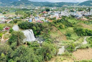 Da Lat: colina de Samten, cascatas e passeio do café