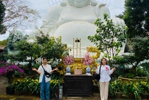 Da Lat: colina de Samten, cascatas e passeio do café