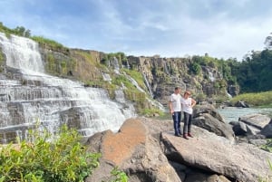 Da Lat: Tour delle tre cascate ( Pongour, Datanla, Elephant )
