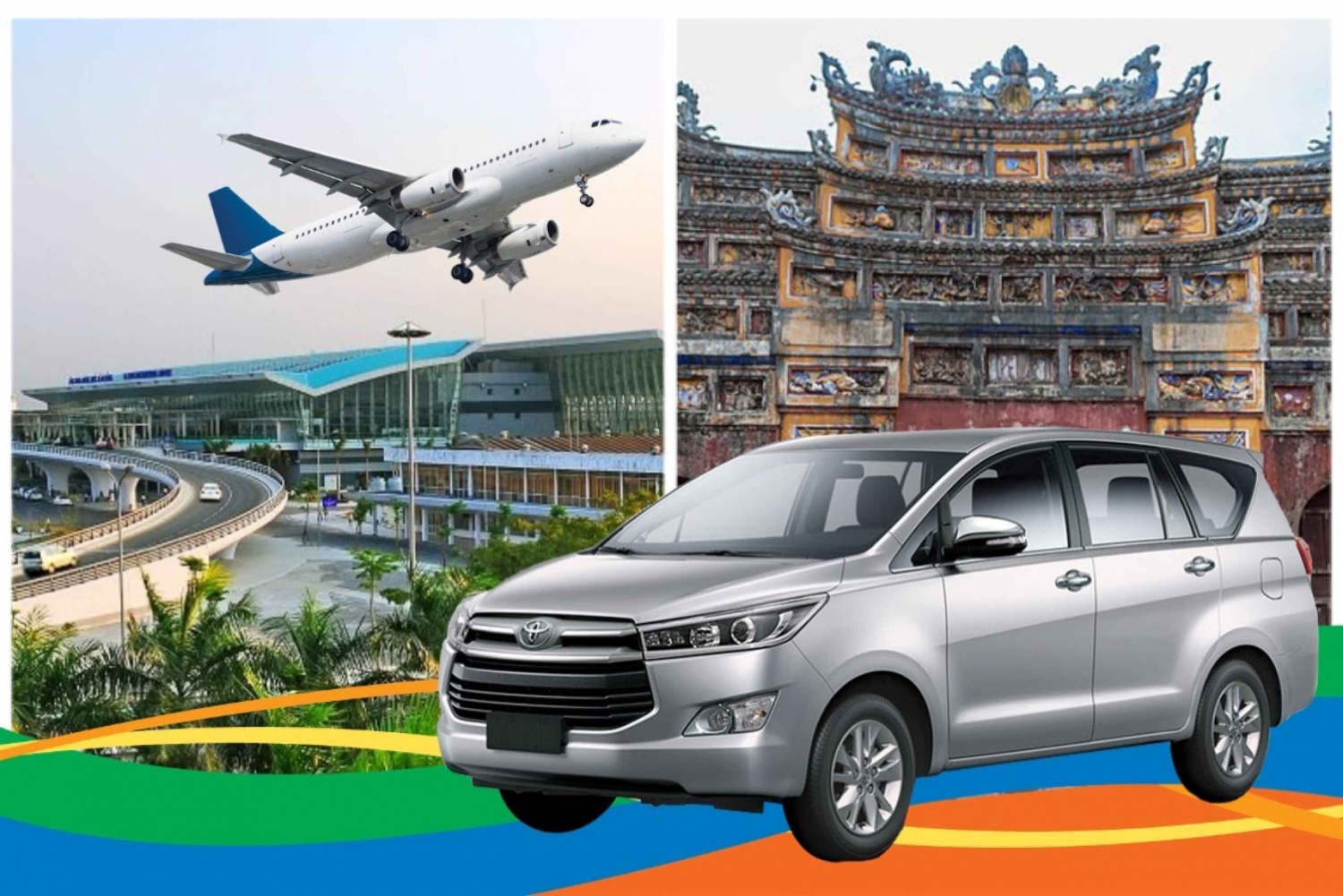 Da Nang Airport: Private Transfer to/from Hue City