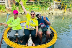 Hoi An: Bay Mau Coconut Forest Tour with Bamboo Basket Boat