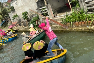 Hoi An: Bay Mau Coconut Forest Tour with Bamboo Basket Boat