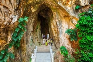 Da Nang: Bana Hills och Golden Bridge och Marble Mountains