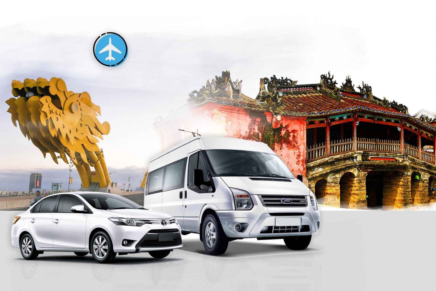 Da Nang City: Private Transfer to/from Hoi An City