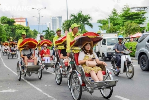 Da Nang: Privat tur i cykelrickshaw med Michelin-mad