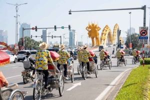 Da Nang: Privat tur i cykelrickshaw med Michelin-mad