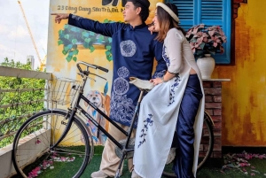 Elegantie in Da Nang: Ao Dai-fotoshoot en geheim koffiemoment