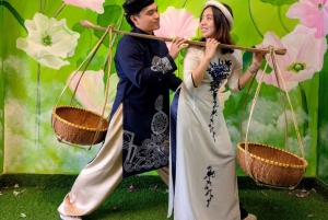 Elegantie in Da Nang: Ao Dai-fotoshoot en geheim koffiemoment