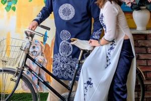 Elegantie in Da Nang: Ao Dai-fotoshoot en geheim koffiemoment