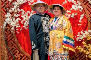 Elegantie in Da Nang: Ao Dai-fotoshoot en geheim koffiemoment