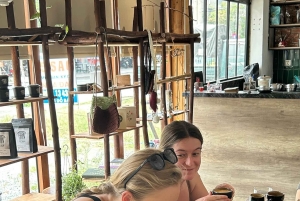 Da Nangs essens – Phin Coffee Workshop & Linh Ung-pagoden