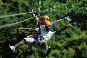 Da Nang: Privat omvisning med rafting og zipline (lunsj)