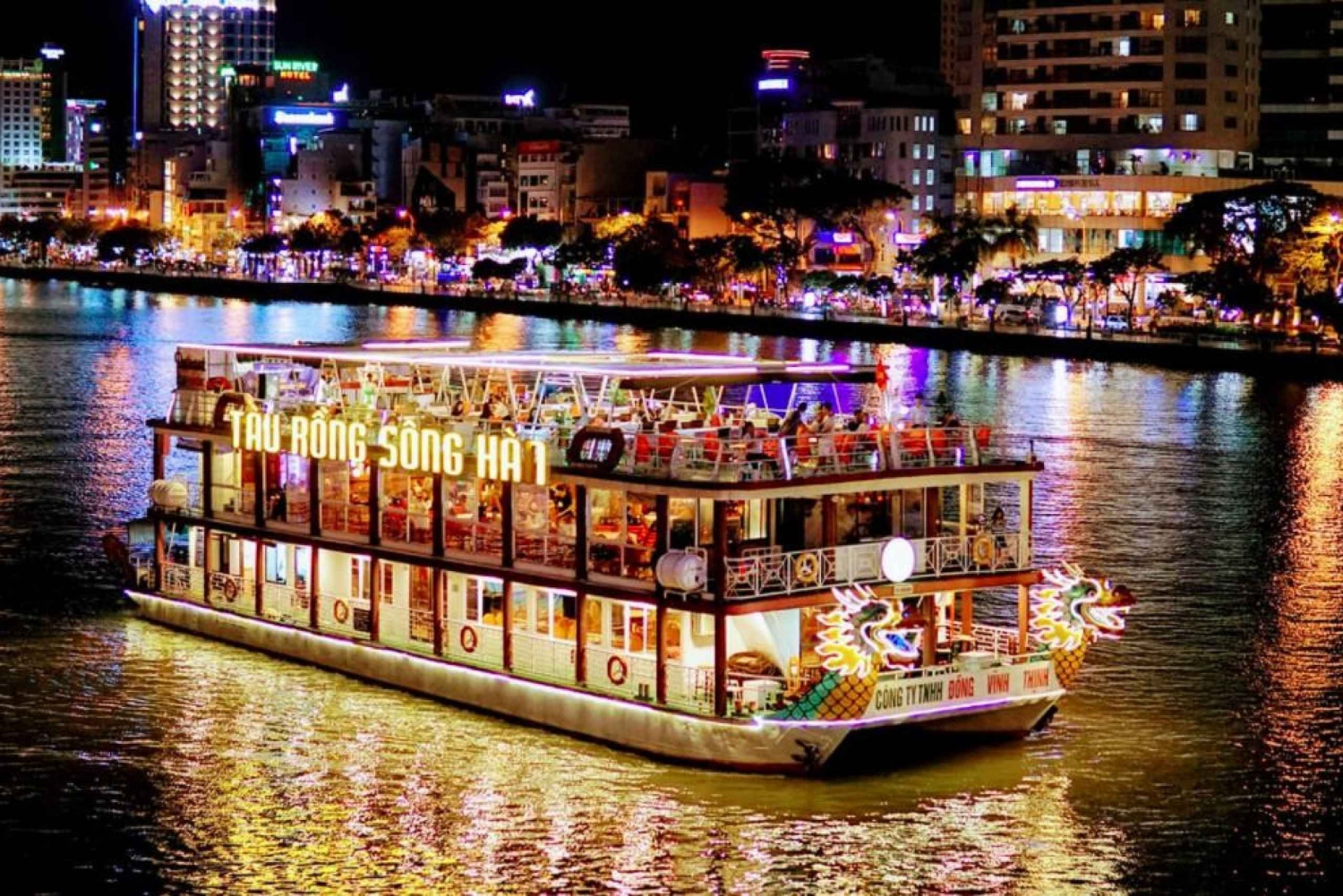Da Nang: Han Rivier Lokale Cruise bij Nacht