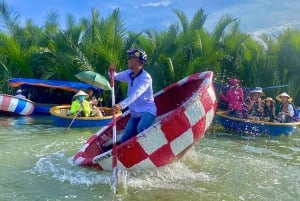 Da Nang/Hoi An: giro in barca nella foresta di cocco e massaggio opzionale