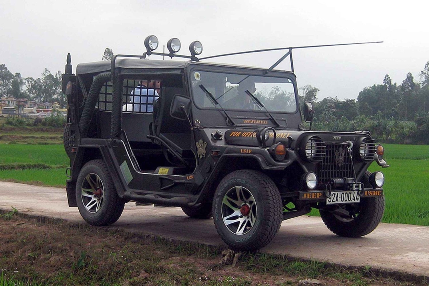 Da Nang/Hoi An : Explorez le sanctuaire de My Son à bord d'une jeep de l'armée américaine