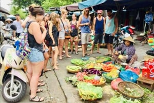 Da Nang/Hoi An: tour del mercato, giro in barca a cesto, lezione di cucina
