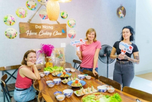 Culinária de Da Nang: Visita ao mercado, agricultura, culinária e banho de pés