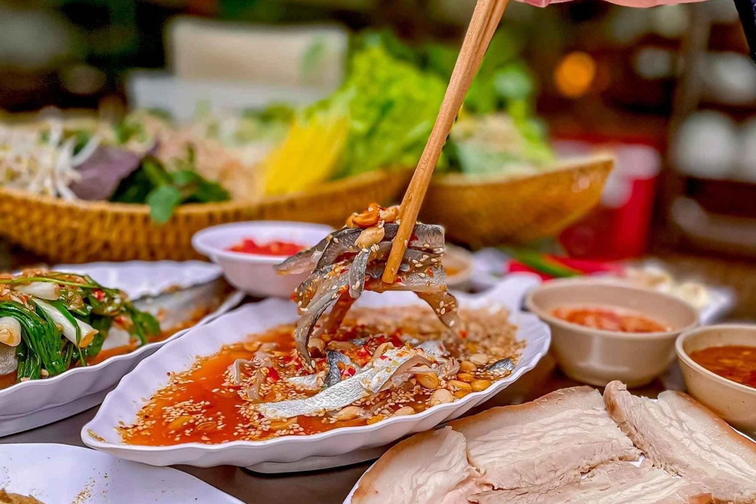 Da Nang: Sashimi local, Passagem de Hai Van e Café Moutain Peak