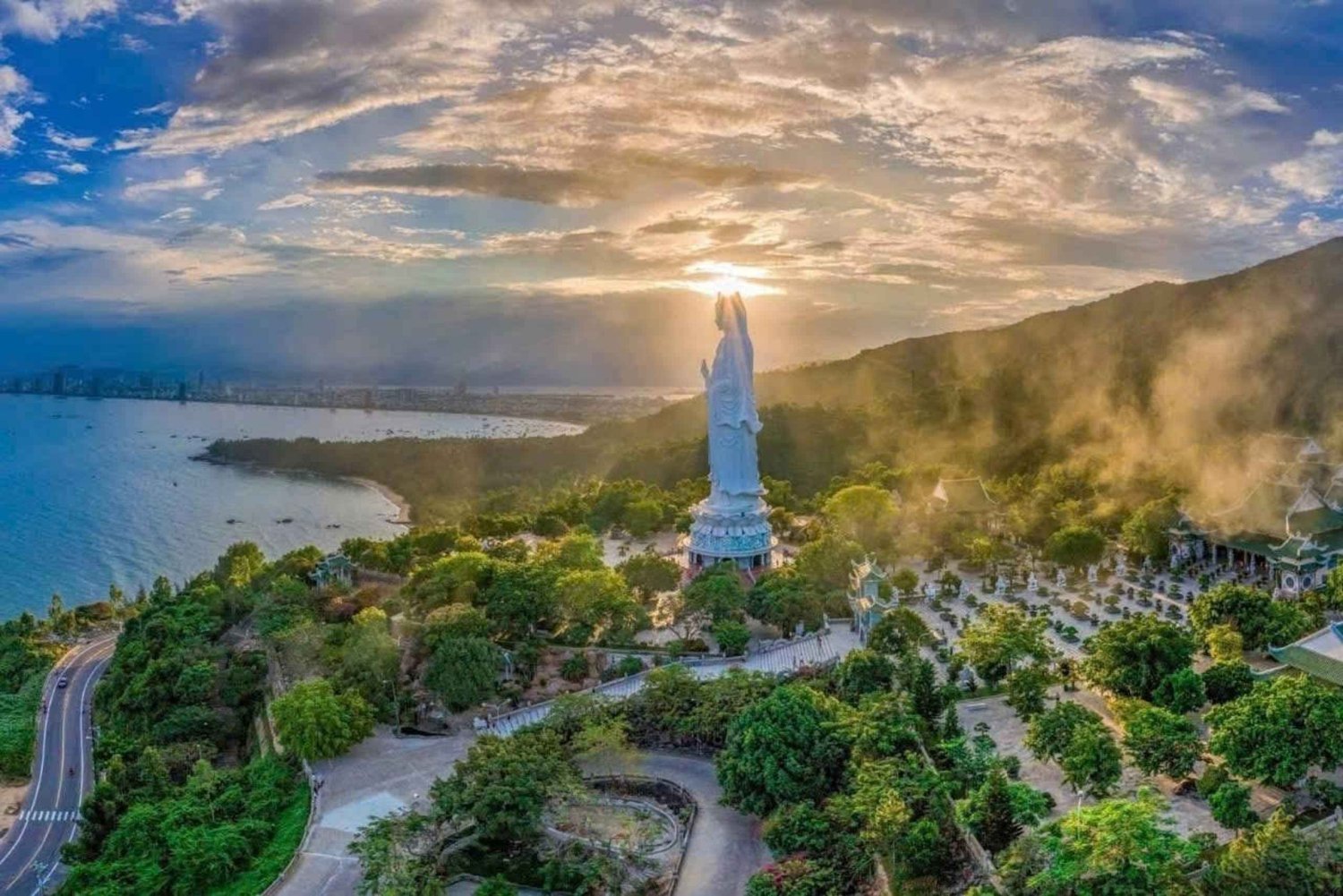 Da Nang: Góra Marmurowa, pagoda Linh Ung, nocny rejs wycieczkowy
