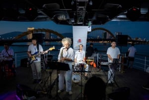 Da Nang : Croisière Poséidon avec dîner et spectacle du pont du dragon