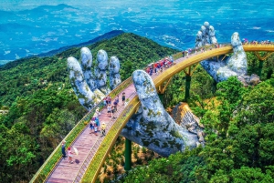 Da Nang : Coche Privado al Puente Dorado-Lady Buda-Monte de Mármol