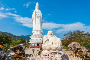 Da Nang : Yksityisauto Kultainen silta-Lady Buddha-Marble Mt.