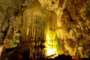 Da cidade de Phong Nha: Paradise Cave e tirolesa na Dark Cave