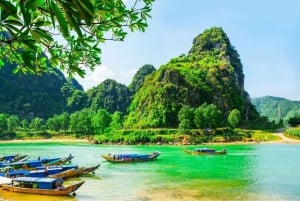 Circuit quotidien - Grotte du Paradis et exploration de la grotte de Phong Nha en bateau