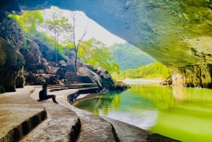 Tour giornaliero - Grotta del Paradiso ed esplorazione della Grotta di Phong Nha in barca