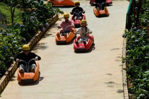 Stadsvandring i Dalat med Mario Kart, linbana, alpin berg-och dalbana...