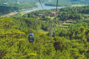 Stadsvandring i Dalat med Mario Kart, linbana, alpin berg-och dalbana...