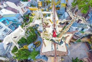 Stadsvandring i Dalat med Mario Kart, linbana, alpin berg-och dalbana...