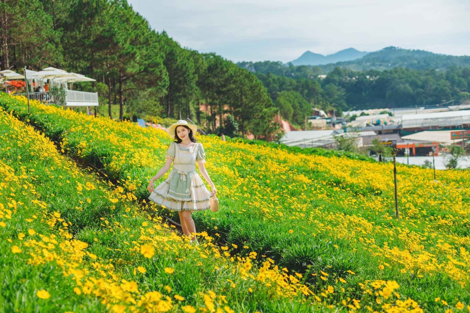 Dalat: Rolig och gårdsupplevelse med lokal guide