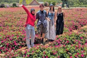 ダラット半日アドベンチャー：午前と午後のオプションをご用意しております