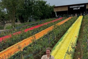 ダラット半日アドベンチャー：午前と午後のオプションをご用意しております