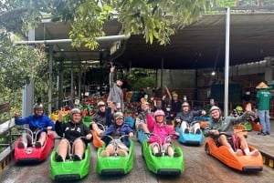 ダラット半日アドベンチャー：午前と午後のオプションをご用意しております