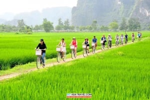 Päiväretki: Hoa Lu, Trang An, Mua-luola, kuljetus ja lounas