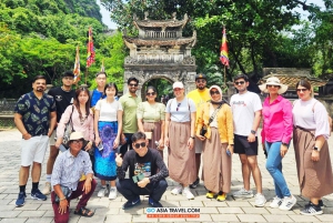 Dagstur: Hoa Lu, Trang An, Mua-grotten med transfer og lunsj
