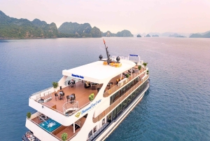 Crucero de lujo Diamond Era, bahía de Halong, Titop, Sung Sot