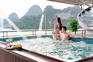 Crucero de lujo Diamond Era, bahía de Halong, Titop, Sung Sot