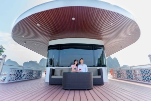 Crucero de lujo Diamond Era, bahía de Halong, Titop, Sung Sot